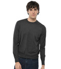 Dark Grey Crew Neck Sweater 1
