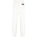 White Regular Track Pants 1