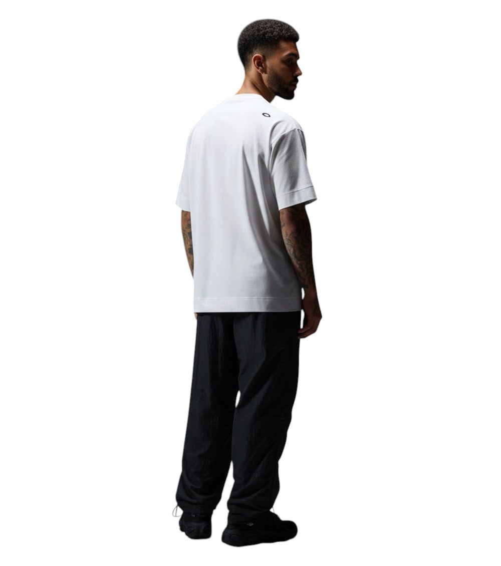 White Crew Neck T-Shirt 3