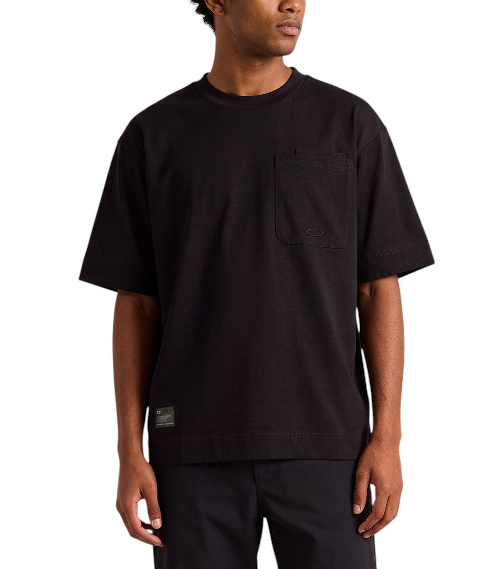 Black Crew Neck T-Shirt 2