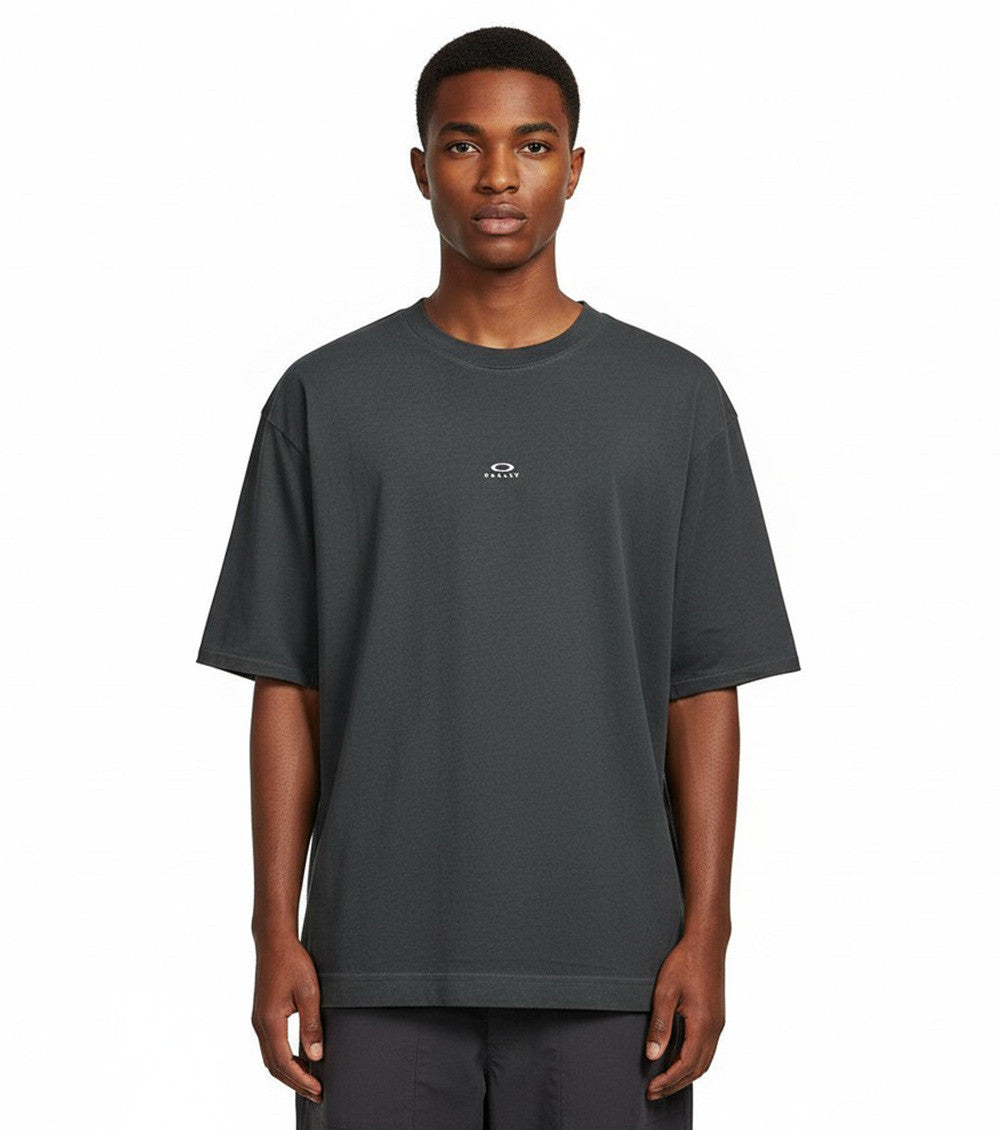 Black Relaxed Logo T-Shirt 2