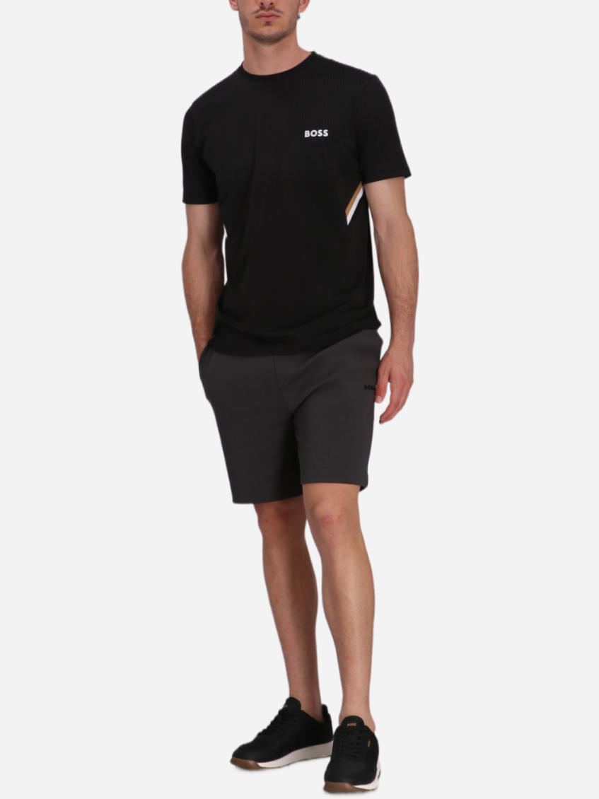 Black Crewneck Logo T-Shirt 5