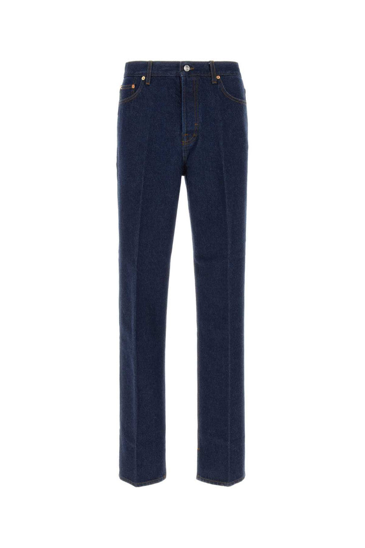 Dark blue denim jeans 1