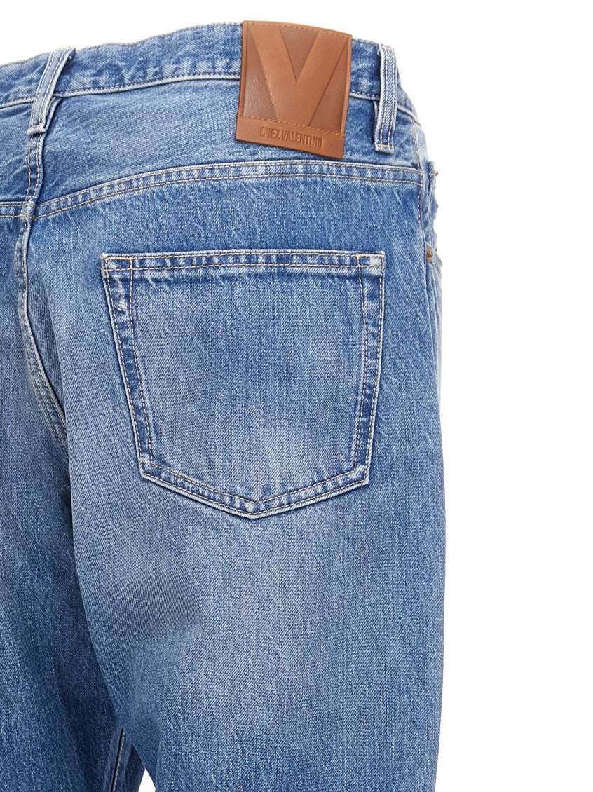 Blue Chez Valentino Jeans 4