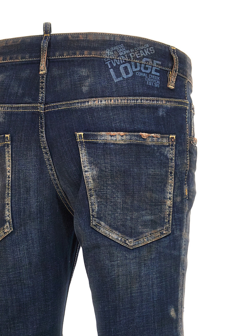 Blue 'Skater' jeans 4