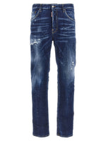 Blue Straight Denim Jeans 1