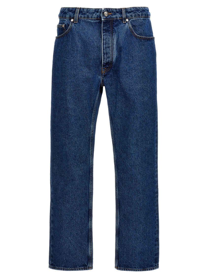Blue Monogram Jeans 1