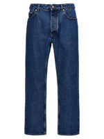 Blue Monogram Jeans 1