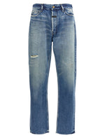 Blue Straight Fit Jeans 1