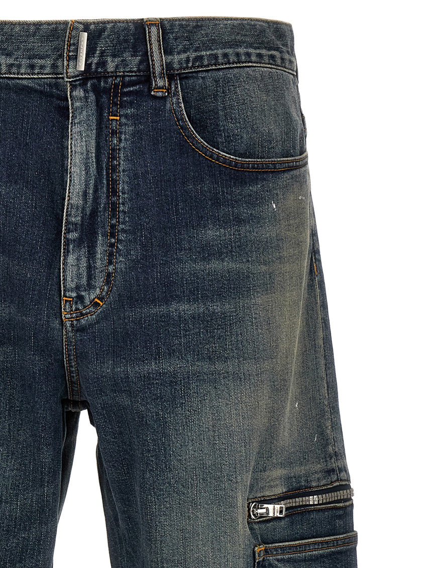 Blue Cargo jeans 3