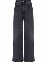 Grey Straight Fit Jeans 1