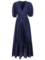Navy Blue Long Dress 1