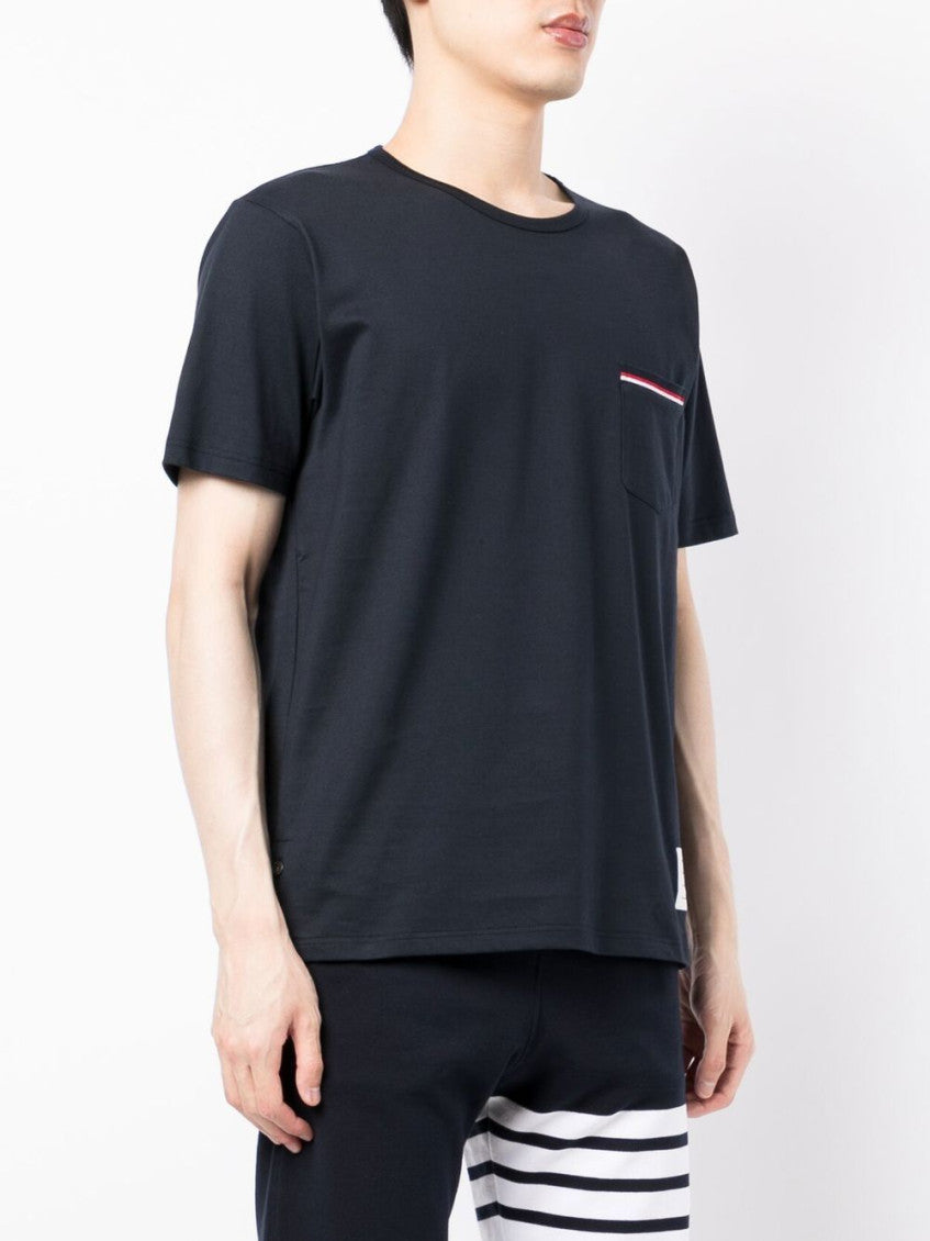 Navy Blue Logo T-shirt 4