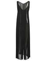 Black Long Tank Dress 1