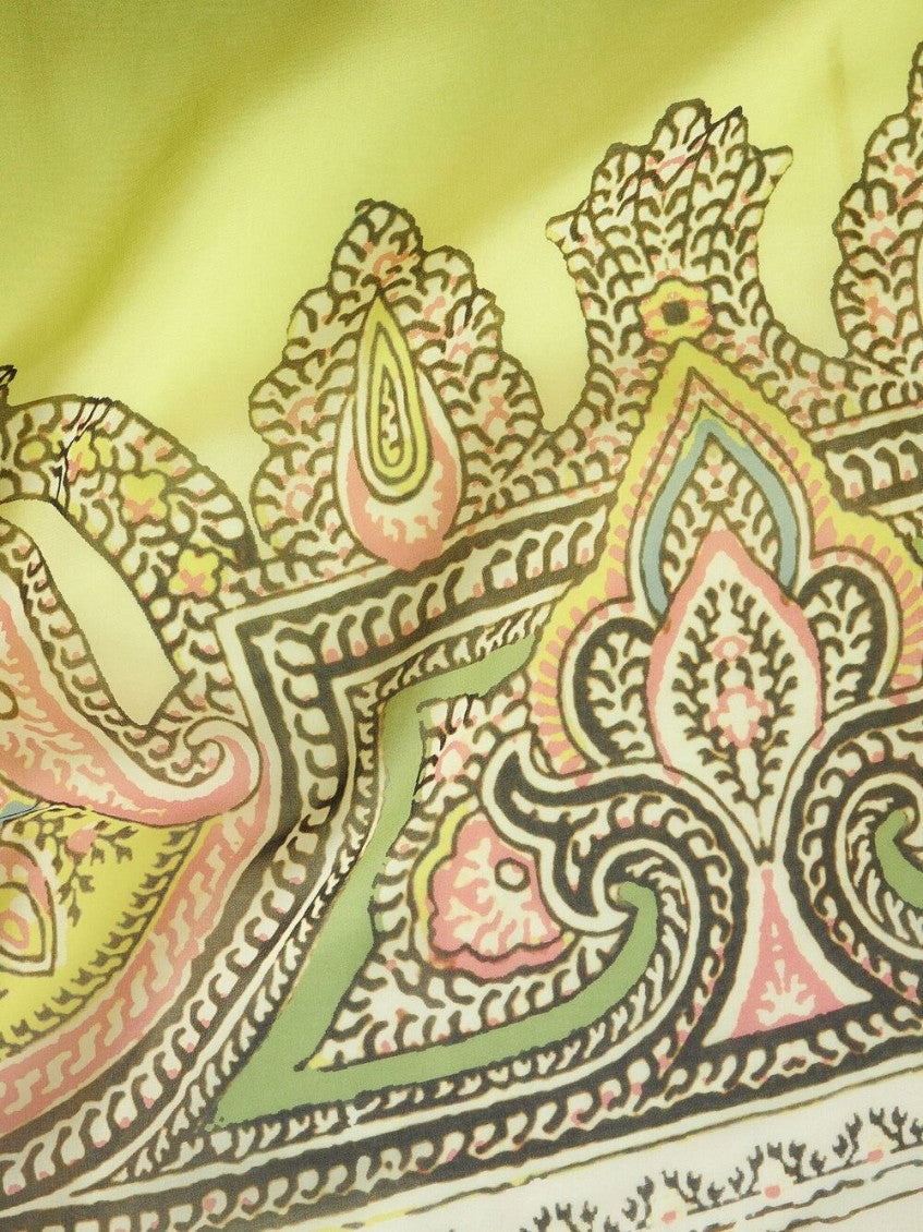 Mulit Color Printed Silk Dress 4
