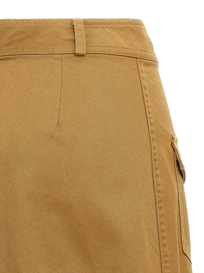 Brown Midi skirt 4