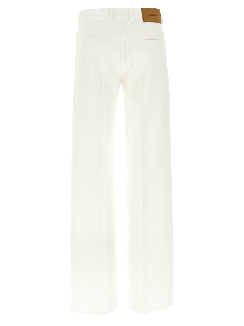 White Straight jeans 2