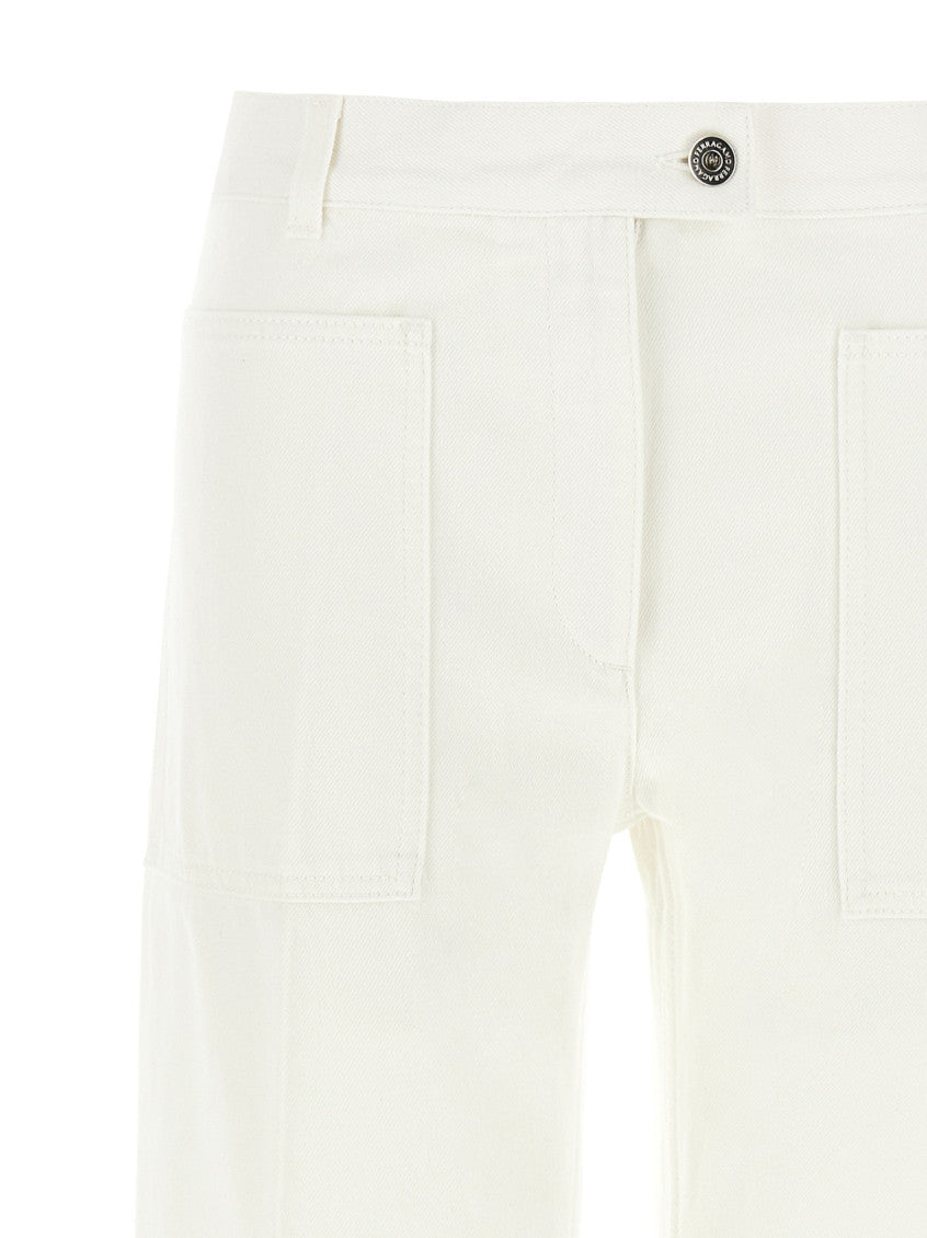White Straight jeans 3