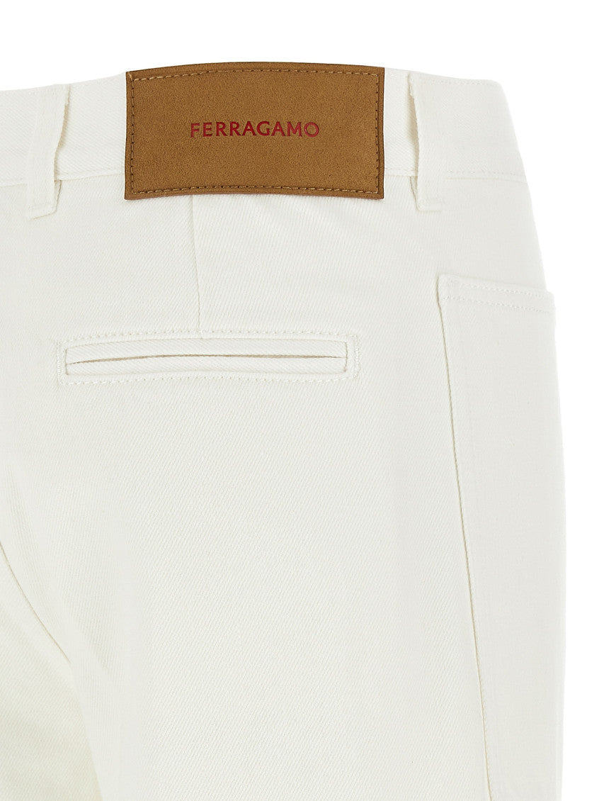 White Straight jeans 4