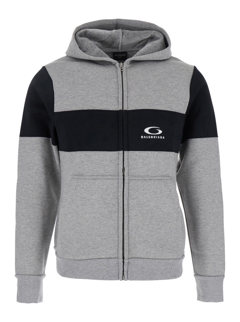 Grey Logo Sweatshirt 1