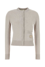Light Grey Wool Cardigan 1