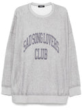 Grey Sweatshirt With Print 1
