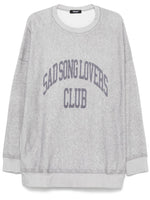 Grey Sweatshirt With Print 1