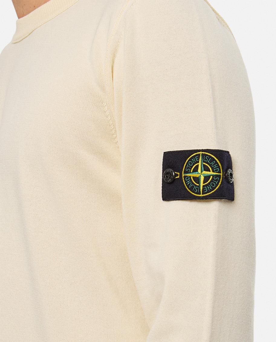 Beige Logo Sweatshirt 4