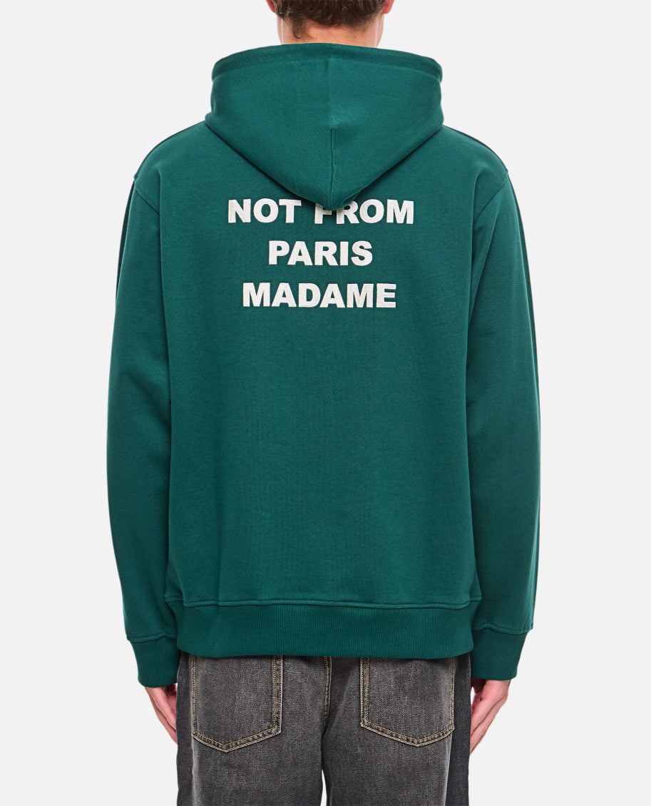 Green Slogan Hoodie 3