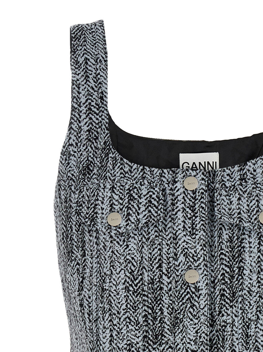 Multicolor Tweed dress 3
