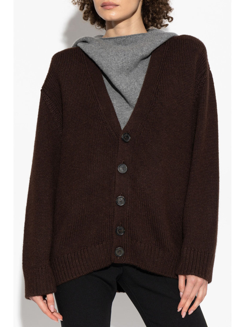 Brown Wool Cardigan 3