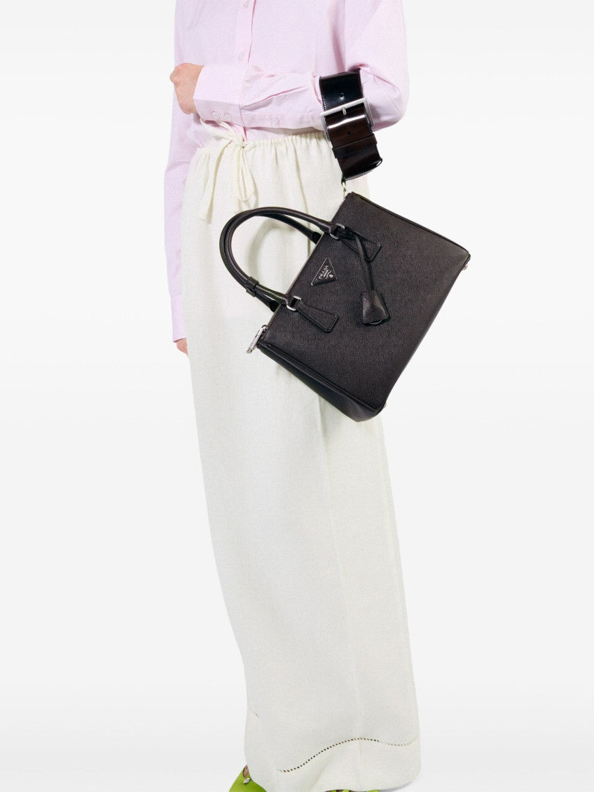 White Logo-embroidered Skirt 4