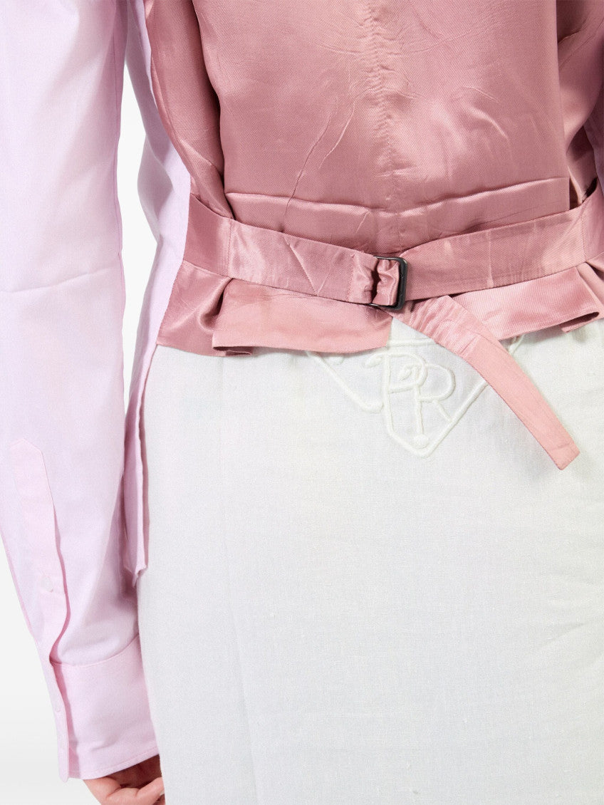 White Logo-embroidered Skirt 5
