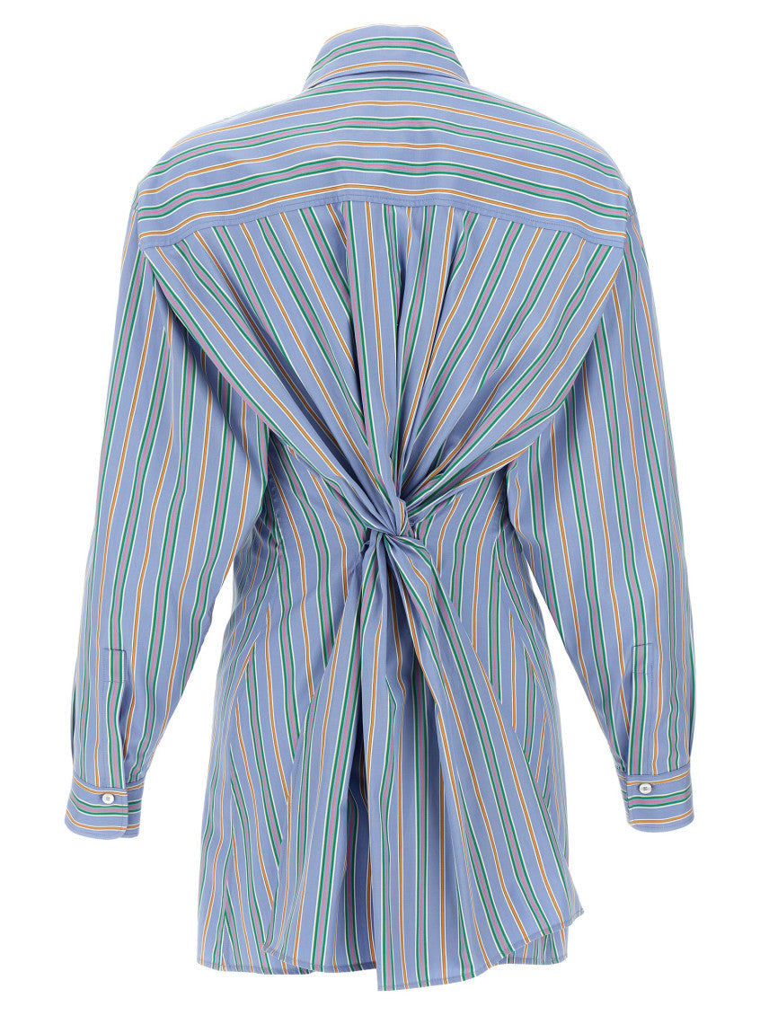 Light Blue Striped shirt 2