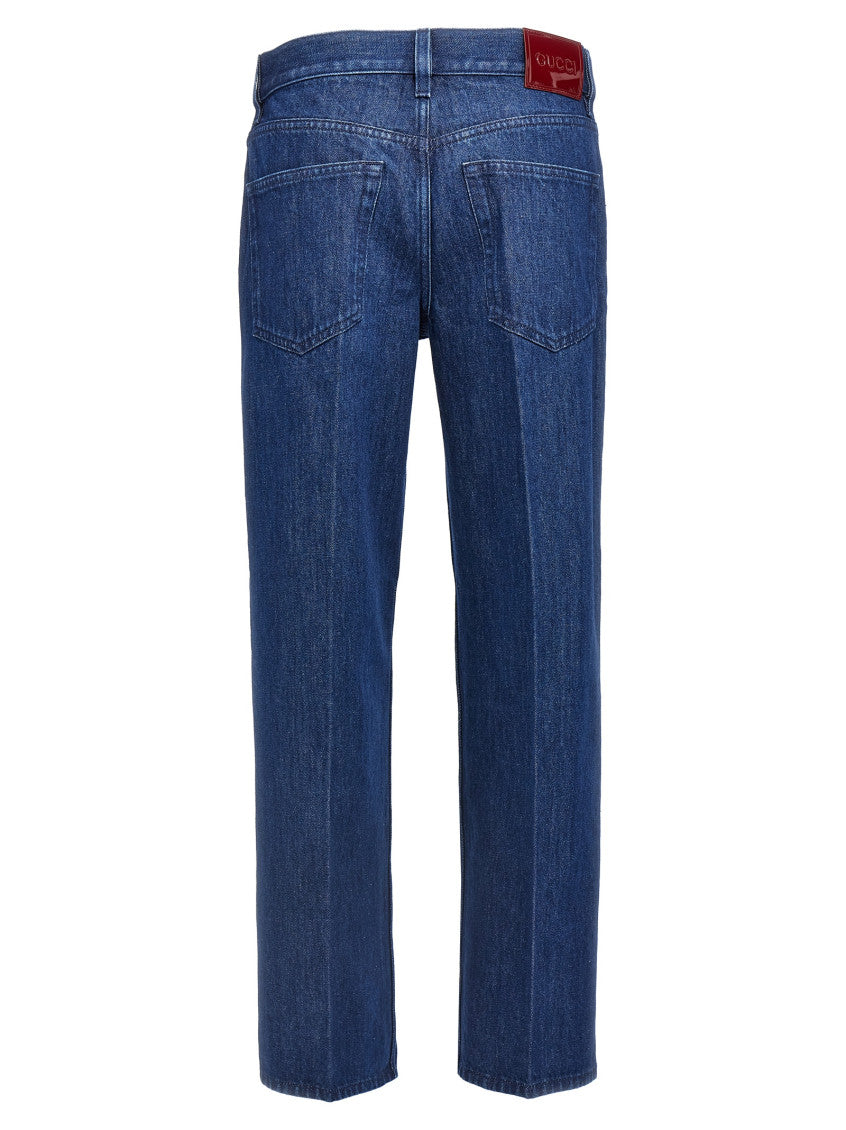 Blue Straight Fit Denim 2