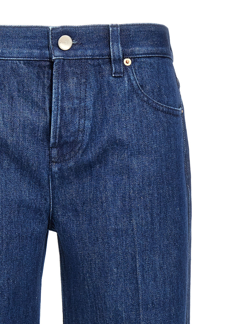 Blue Straight Fit Denim 3