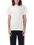 White Logo Patch T-Shirt 1