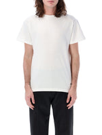 White Logo Patch T-Shirt 1