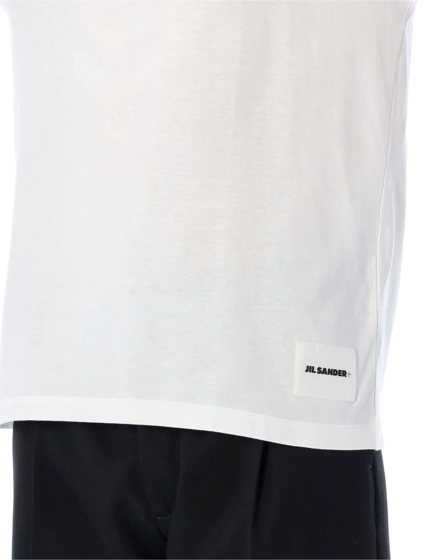 White Logo Patch T-Shirt 3