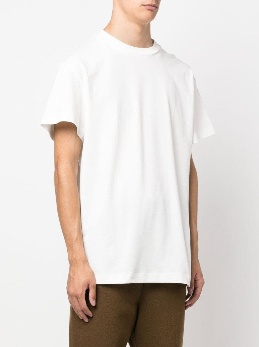 White Logo Patch T-Shirt 5