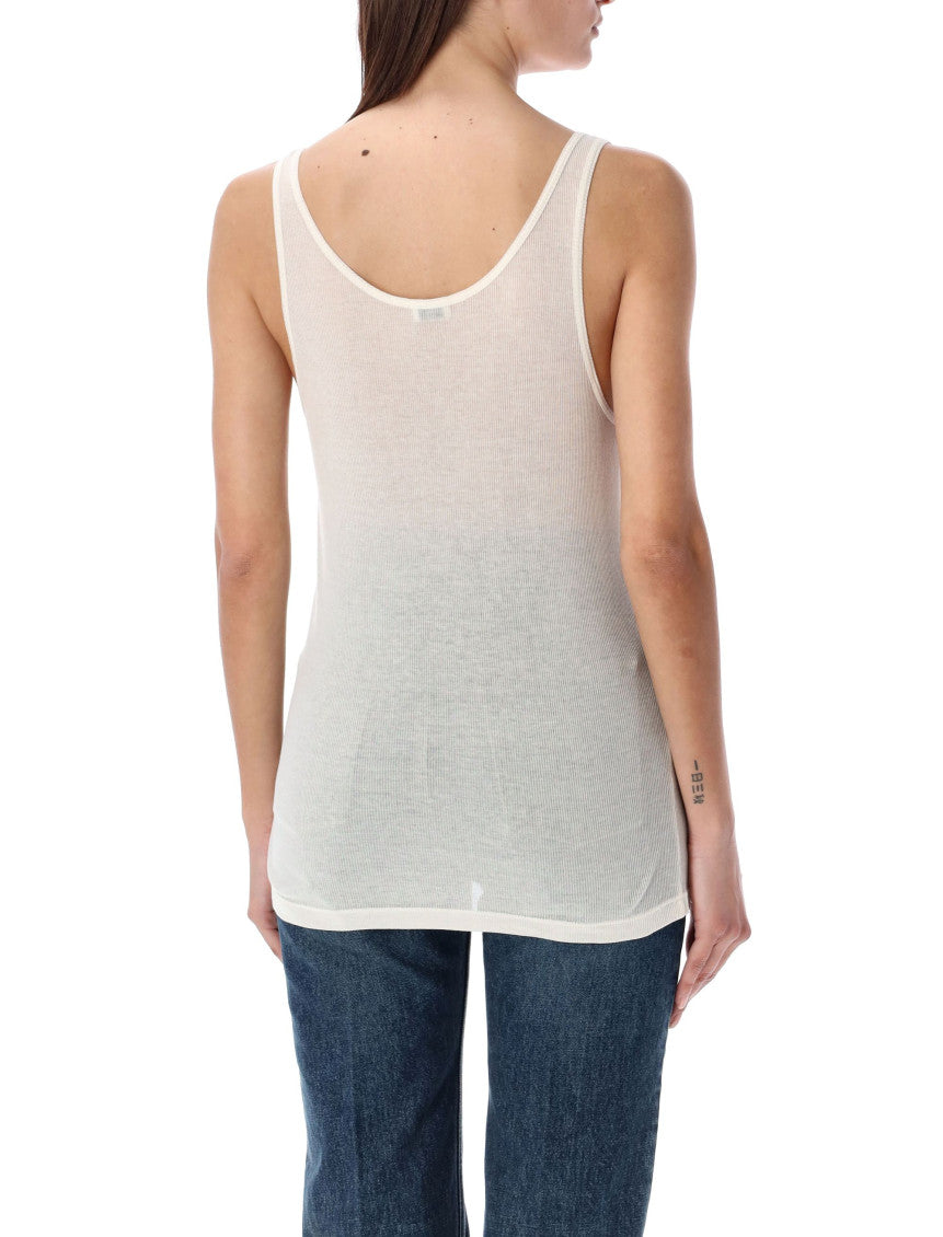 White Sleeveless Top 2
