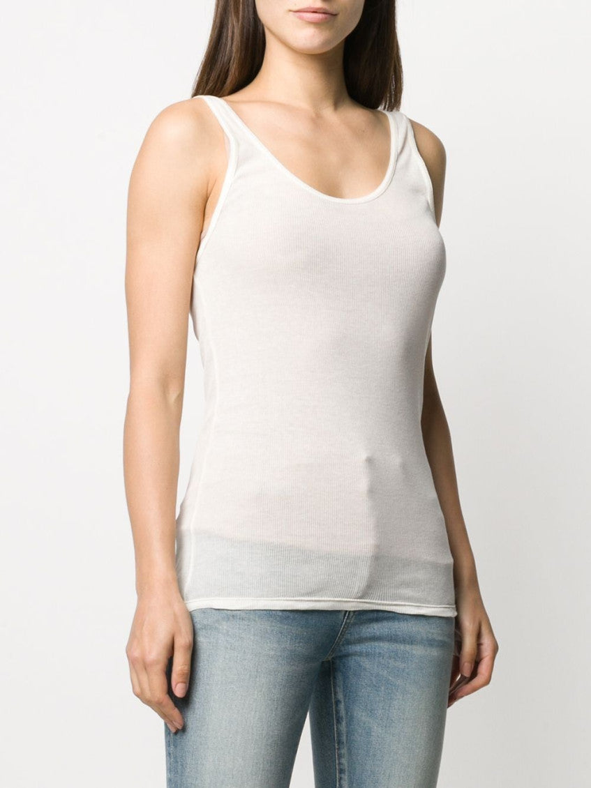 White Sleeveless Top 4