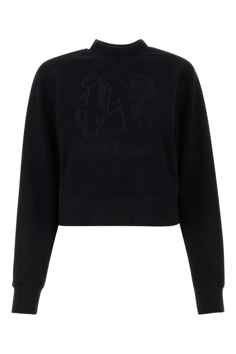Black Logo sweatshirt 1