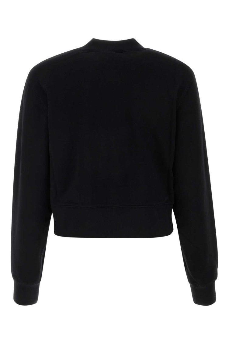 Black Logo sweatshirt 2