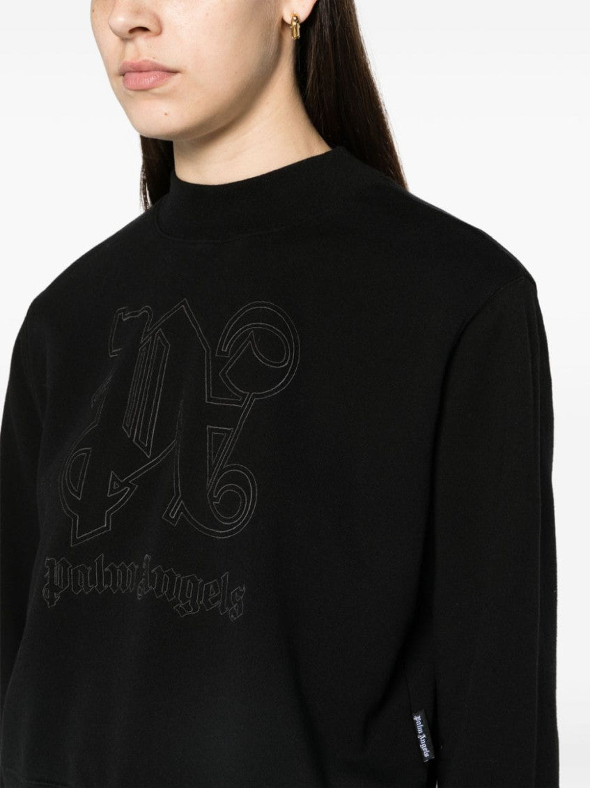 Black Logo sweatshirt 4