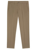 Brown Flat Front Pants 1