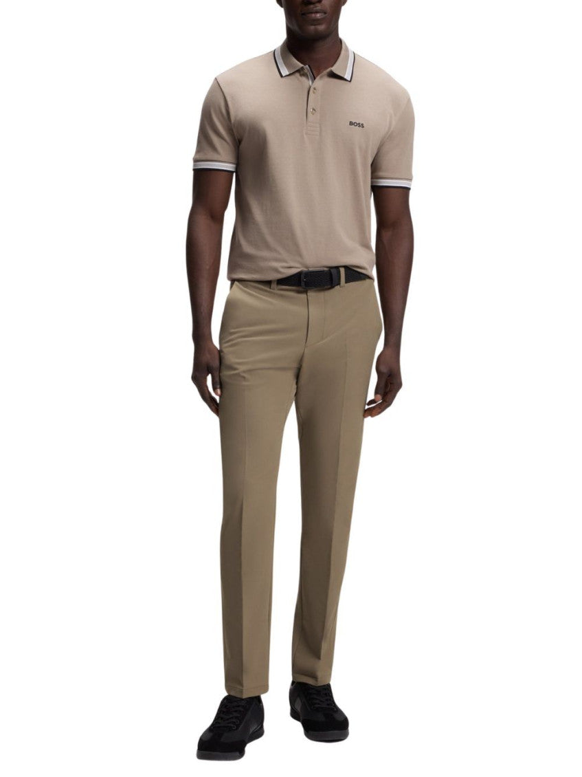 Brown Flat Front Pants 2