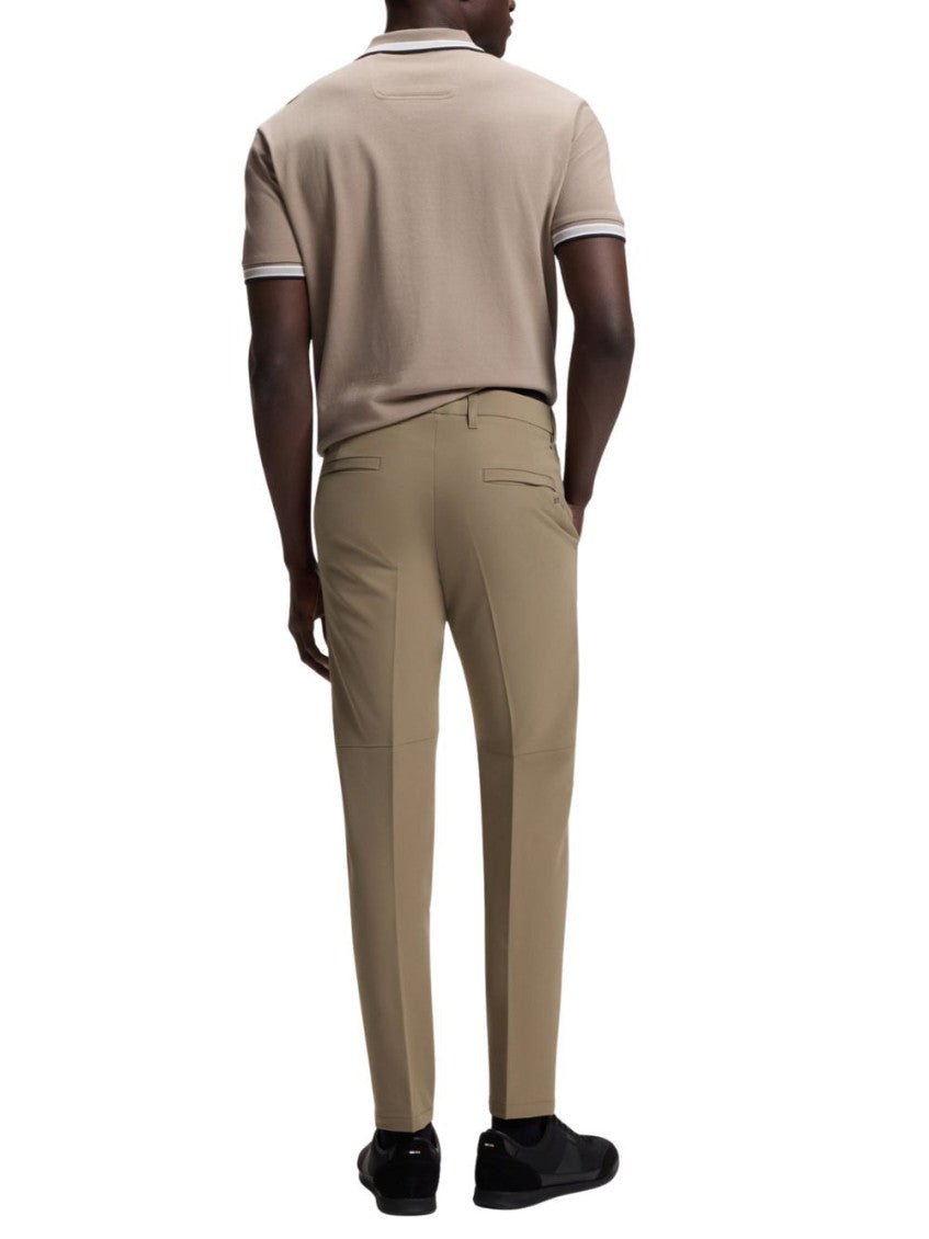 Brown Flat Front Pants 3