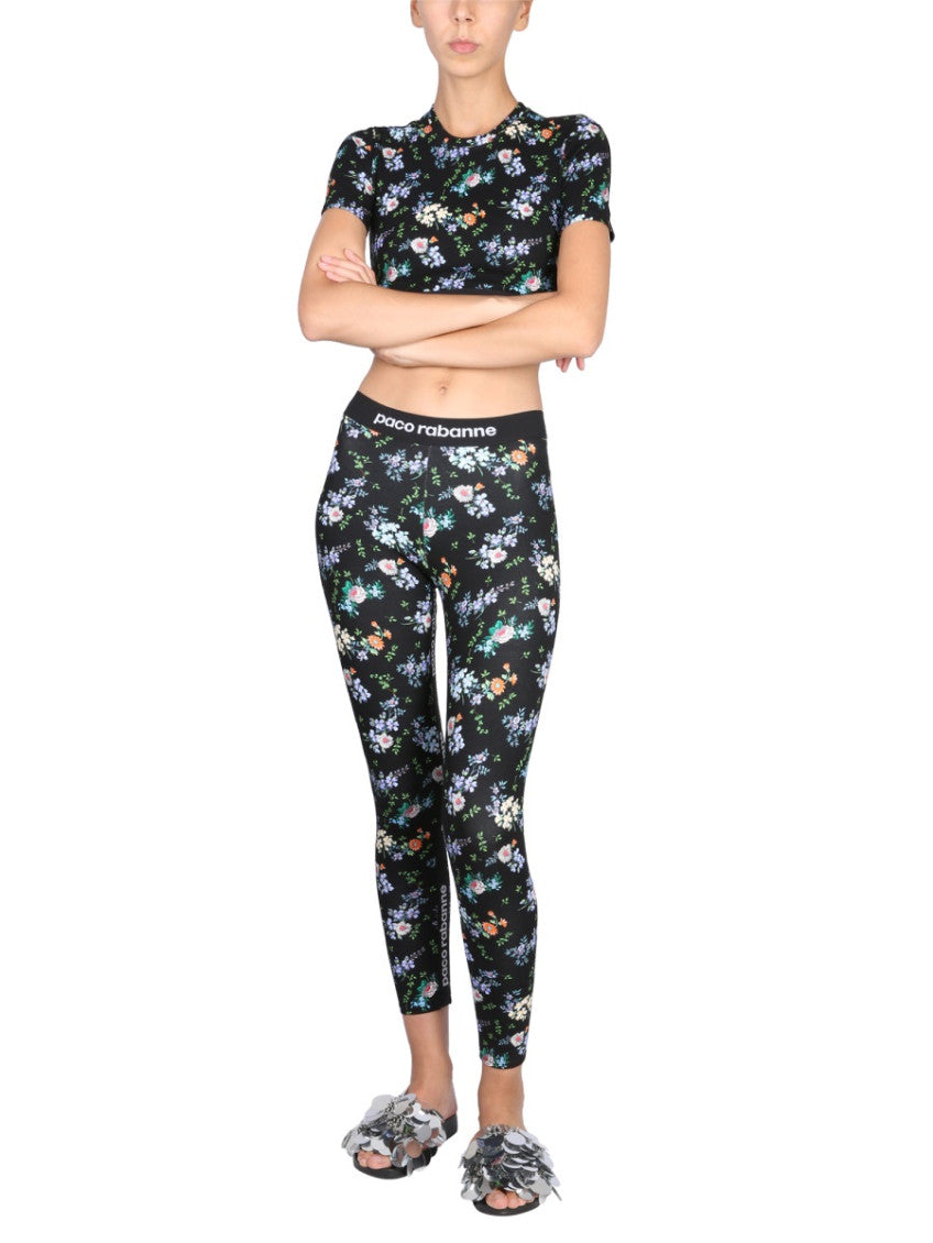 Multicolor Floral Crew Neck Top 4