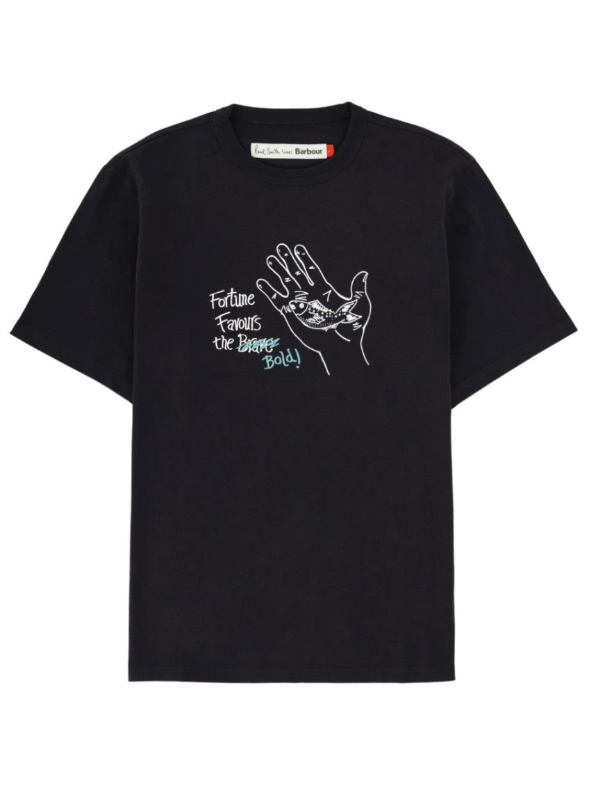 Black Crew Neck T-Shirt 1